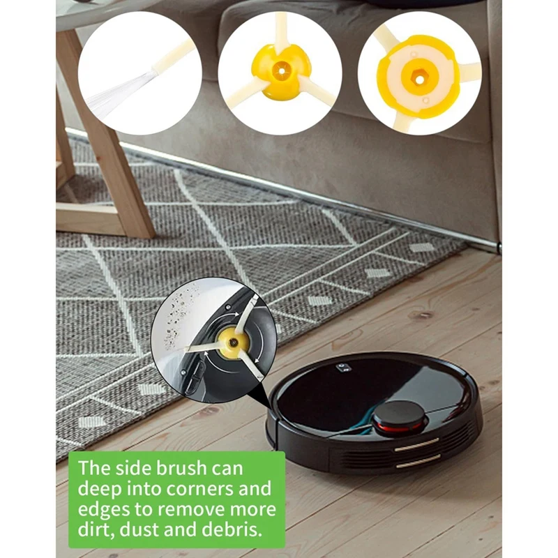 Per Irobot Roomba 860 865 870 880 896 960 966 971 976 980 981 Robot Aspirapolvere Principale Spazzola Laterale Parti del Filtro Hepa - immagine 3
