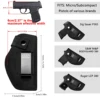 IWB/OWB Gun Holsters for Small Pistols : Ruger LCP380 LCP II - Sig Sauer P365 P238 P938 - Walther PPK 380 CCP S&W Bodyguard 380 2