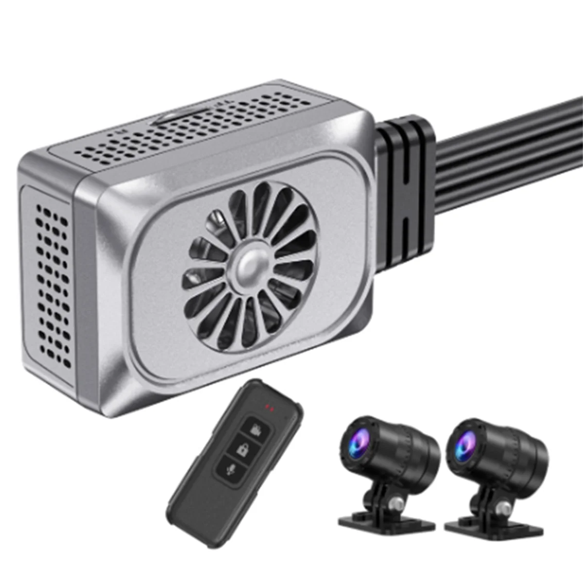 

Motorcycle Camera WiFi No Screen Ultra HD 2K + 2K GPS Motocycle DVR 1440P Dual Lens Waterproof Moto Dash Cam Recorder