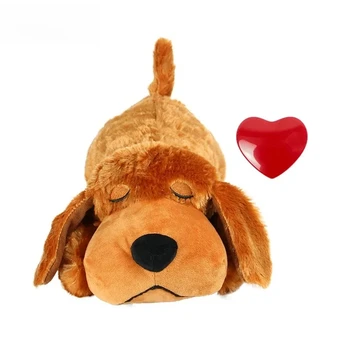 Heartbeat Plush Dog Anxiety Toy 1