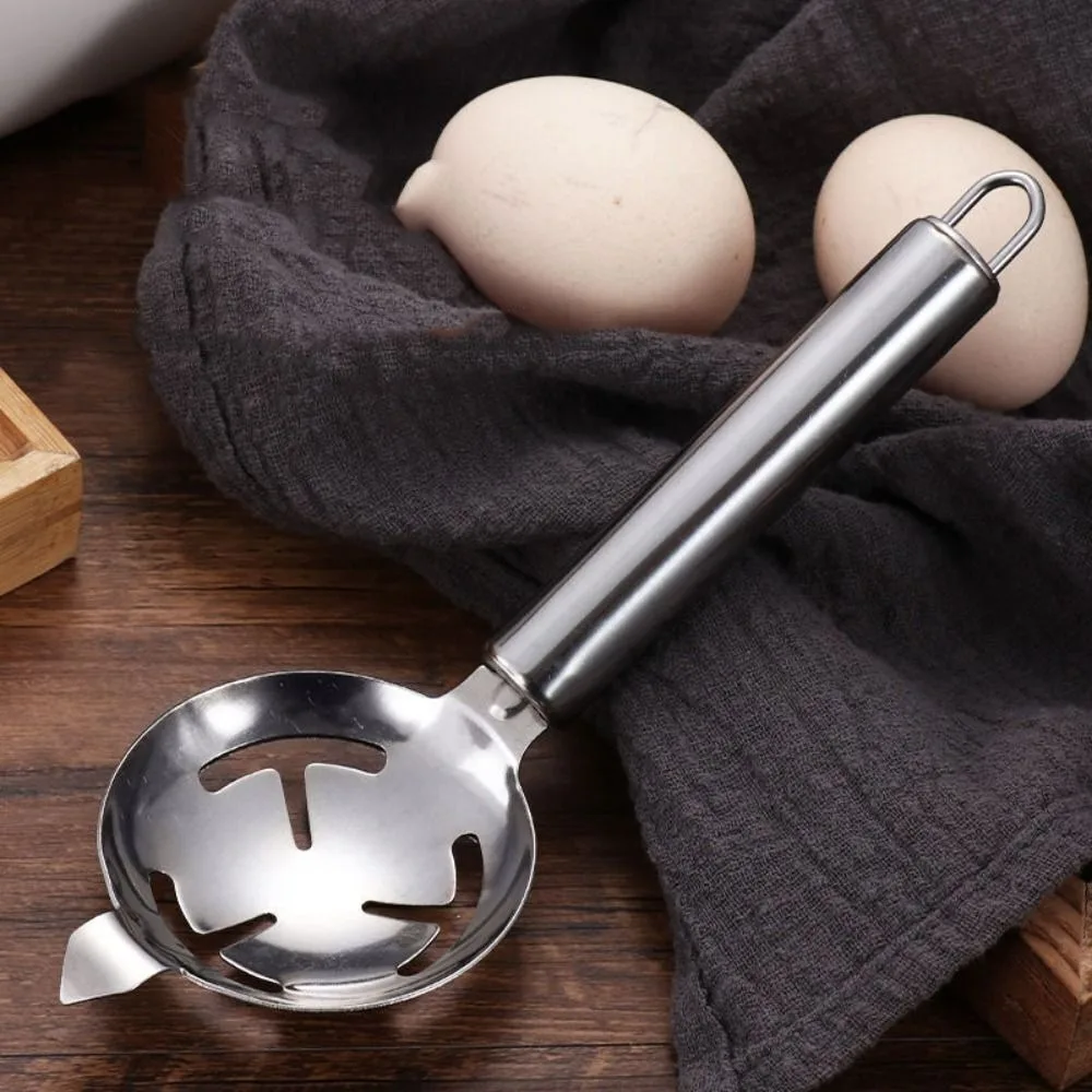 Kitchen Tools Egg Liquid Separator Household Baking Gadgets Egg White Separator Tools Stainless Steel Eggs Yolk Filter