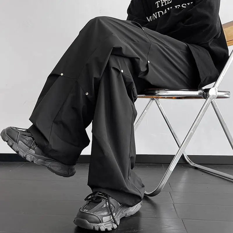 

Прямые мужские спортивные брюки, корейские отзывы, много одежды для бега, мужская одежда 2024, джоггеры, уличная одежда