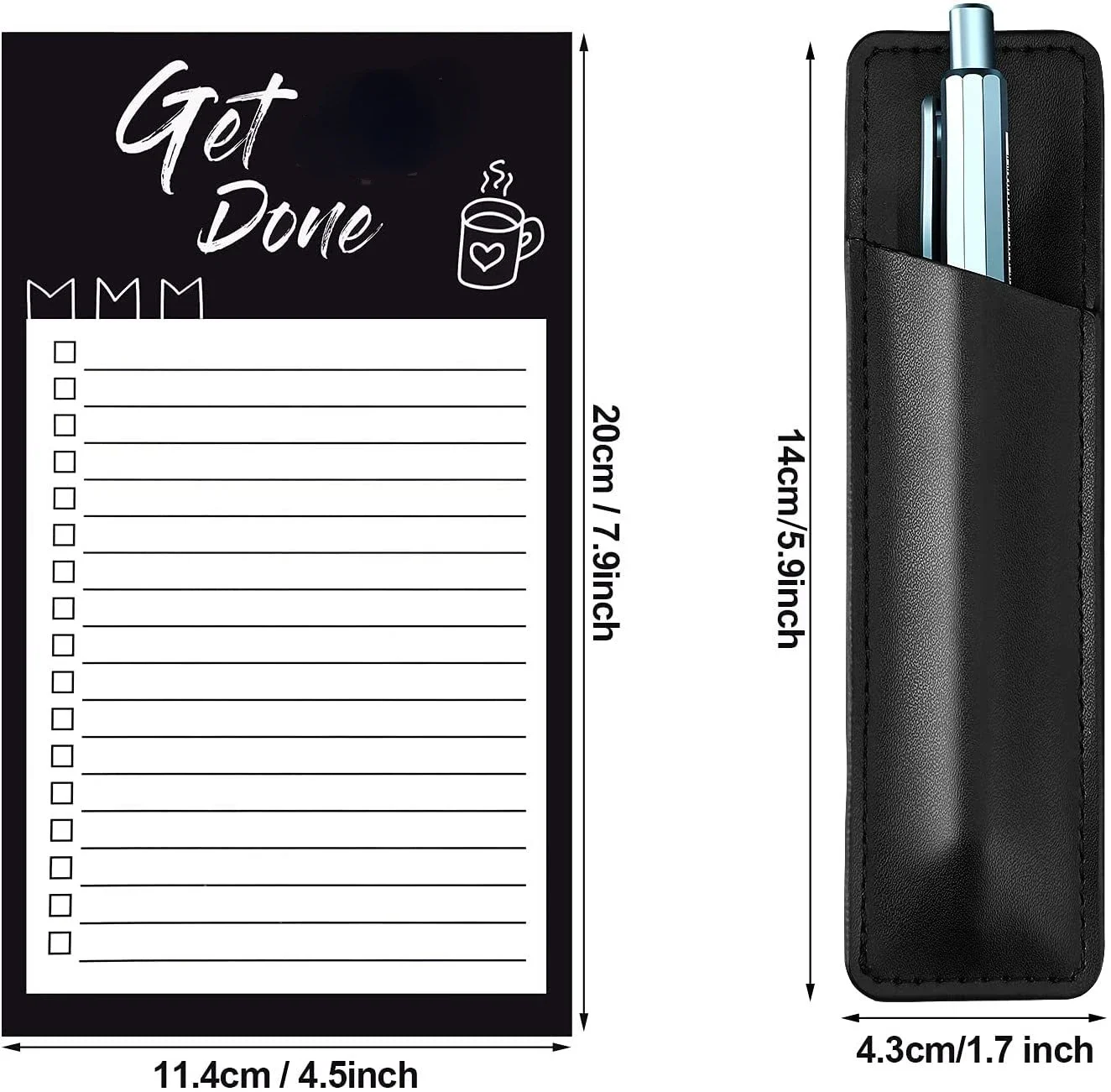 50 Sheets Fridge Magnetic Notepads Cute Memo Pads To Do List Grocery Shopping List  Planner Grocery Sticker Message Board Notes 6