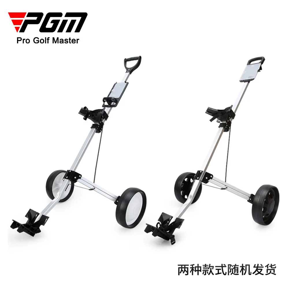 

Folding 2-wheel Trolley for Golf Bag Outdoor Golf Sport Training Match Airport Luggage Check Cart Stroller golf cart electric