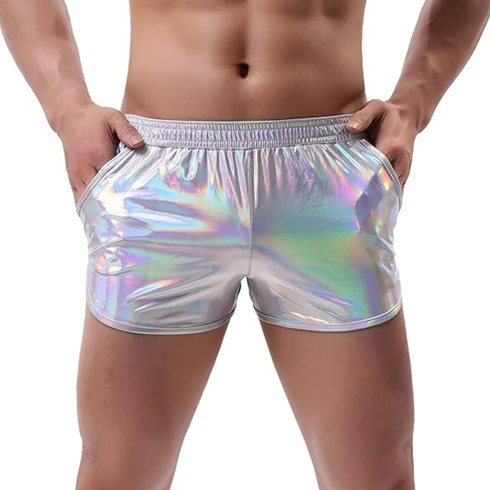 

Outdoor Vacation Shorts Short Pants Men Shorts Solid Color Underpants Elasitc Waist Elastic Waist Male Fashion