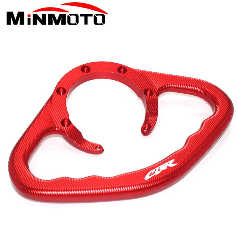 오토바이 승객 손잡이 손잡이 탱크 그랩 바는 혼다 CBR600 F4I CBR600RR CBR 900RR 954RR CB1000R 용 팔걸이를 처리합니다.