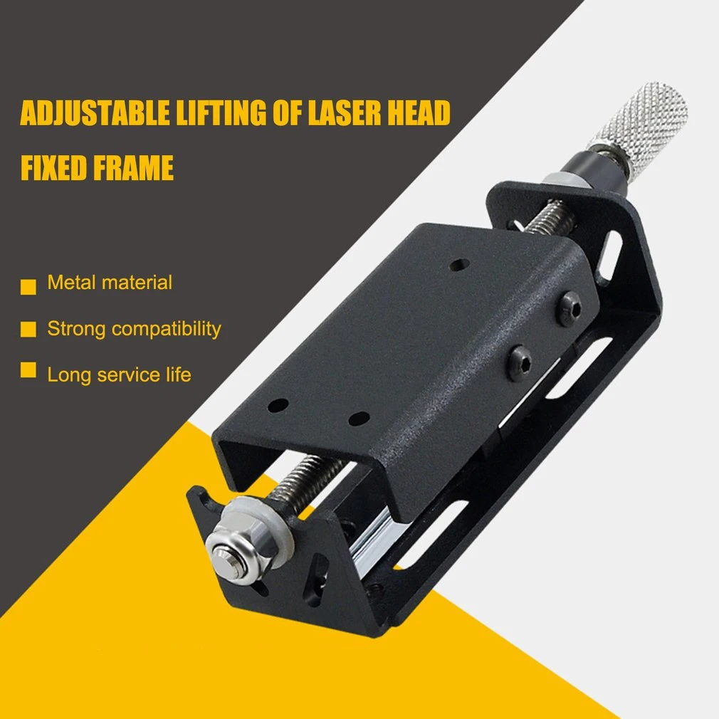 Laser Module Lifter Laser Engraver Z-axis Slide Rail Lift Adjustable Screw Module Laser Head Focusing Metal Fixed Mount best woodworking bench