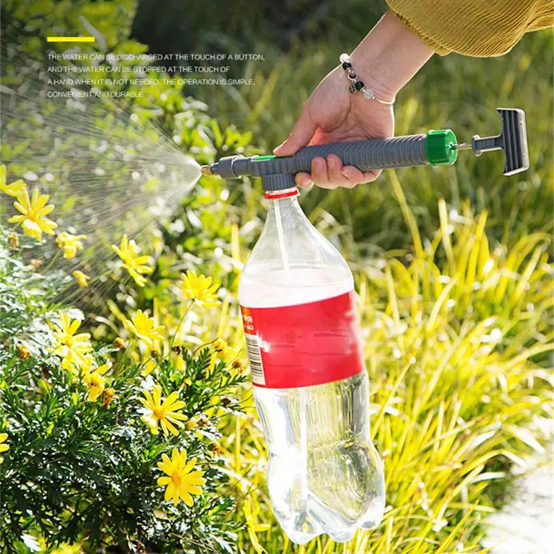 

Handheld Sprayer Garden Sprinkler Irrigation Gadget Watering Can Sprayer Nozzle High Pressure Air Pump Bottle Agriculture Tools