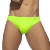 Men'S Beach Trousers Solid Swimming Briefs  Male Low Waist Bikini Briefs Summer Swimming Trunks Holiday Breathable Bikini Bottom 2