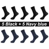 5black-5navy-blue
