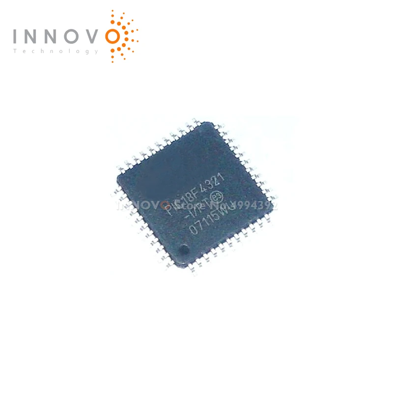 

INNOVO 5 шт./лот PIC18F4321-I/PT PIC18F4321-I PIC18F4321 QFP44, бесплатная доставка, новинка, оригинал