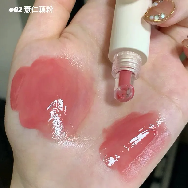 Lip Jelly Essence Hydrating Lipstick Lip Gloss Gloss Mirror Lipstick Tender Pink Student Makeup lip makeup lip glaze lip lacquer lip tint lip stain lip gloss