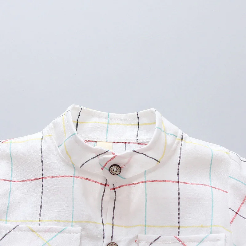 2/piece set boys set summer short sleeved shirt Korean version children's clothing baby summer casual breathable