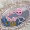 Handmade Bow Rhinestones Baby Girl Kids Shoes Hairband Pacifier Clip Comb First Walker Sparkle Bling Crystals Shower Gift 6