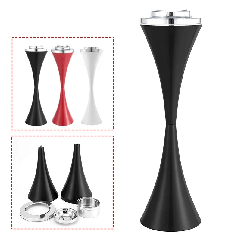 Posacenere Da Terra Con Coperchio Posacenere Antiruggine In Acciaio Inossidabile Accessori Per Fumatori Per Decorazioni Da Giardino Per L'Home Office