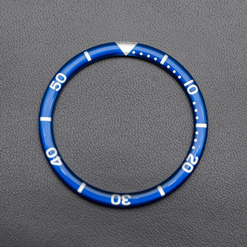 Premium 38x31.5 mm Resin and Aluminum Watch Bezel Insert