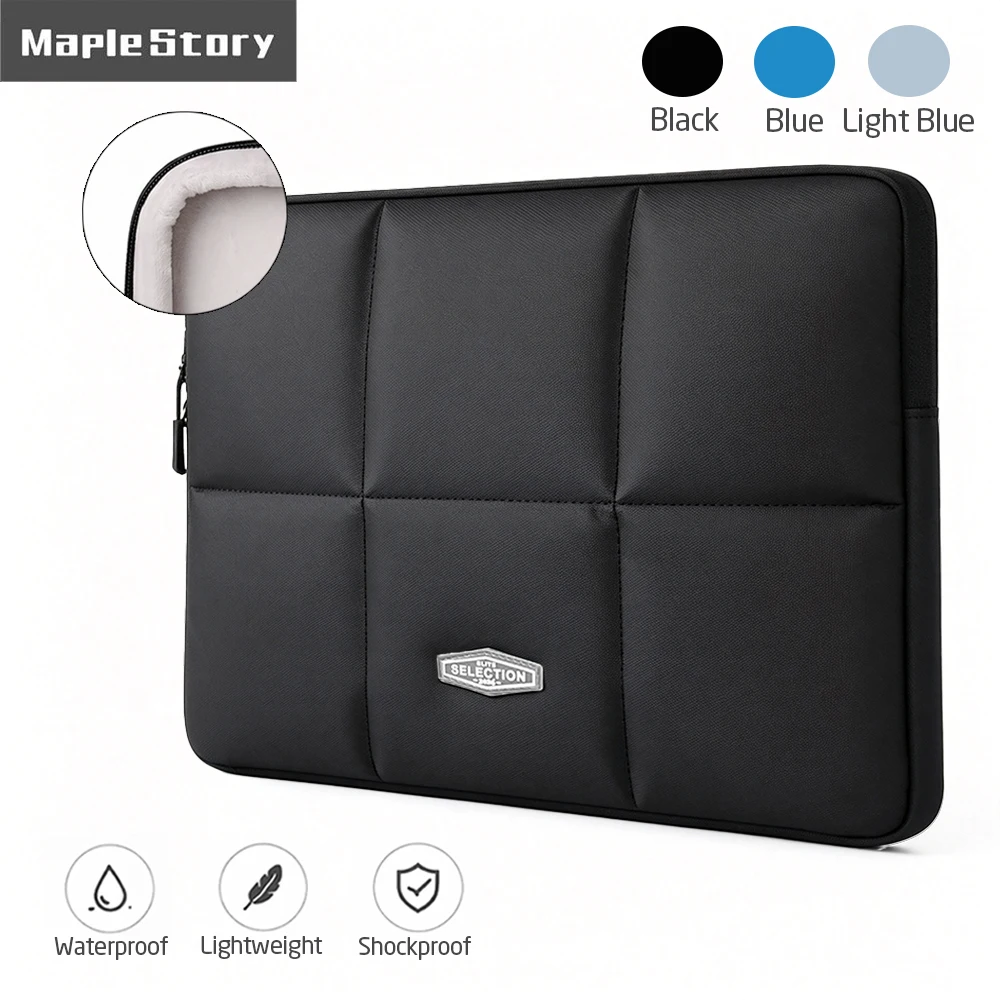 Shockproof Waterproof Laptop Sleeve - Portable Protective Case