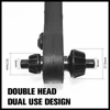 2 In 1 Drill Press Chuck Key Wrench Universal Ratchet Chuck Key Dual-use Drill Press Clamping Tool for Tightening Loosening 5