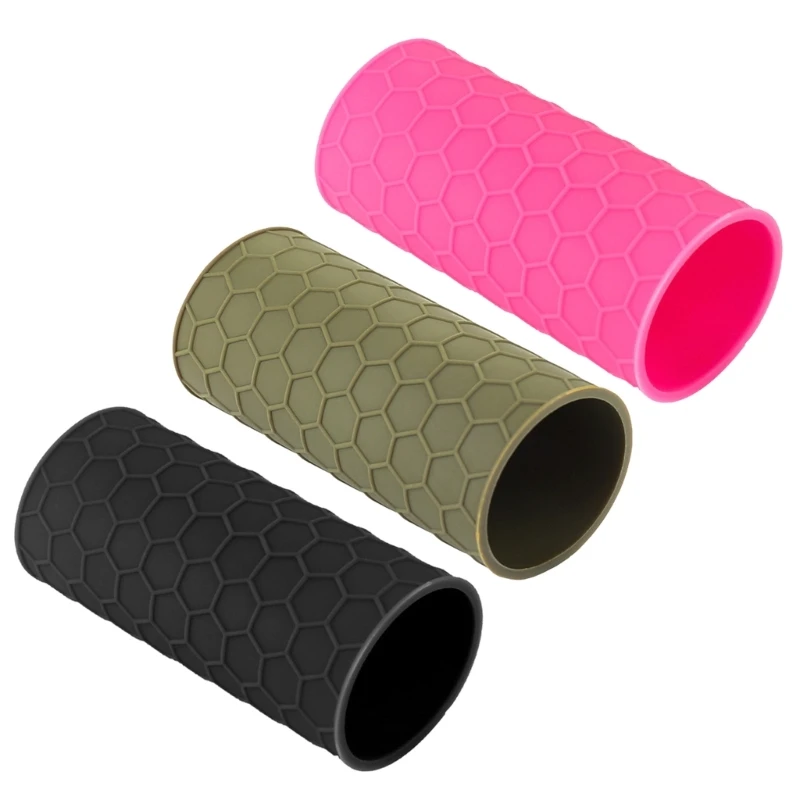 Hexagonal-Pattern-Handgun-Holsters-Nonslip-Rubber-Cover-Hand-Grip-Glove ...