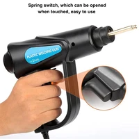 New 70W Hot Stapler PVC Plastic Welder Heat Gun welding machine plastic bumper soldering iron garage tools Car bumper Repair kit 2