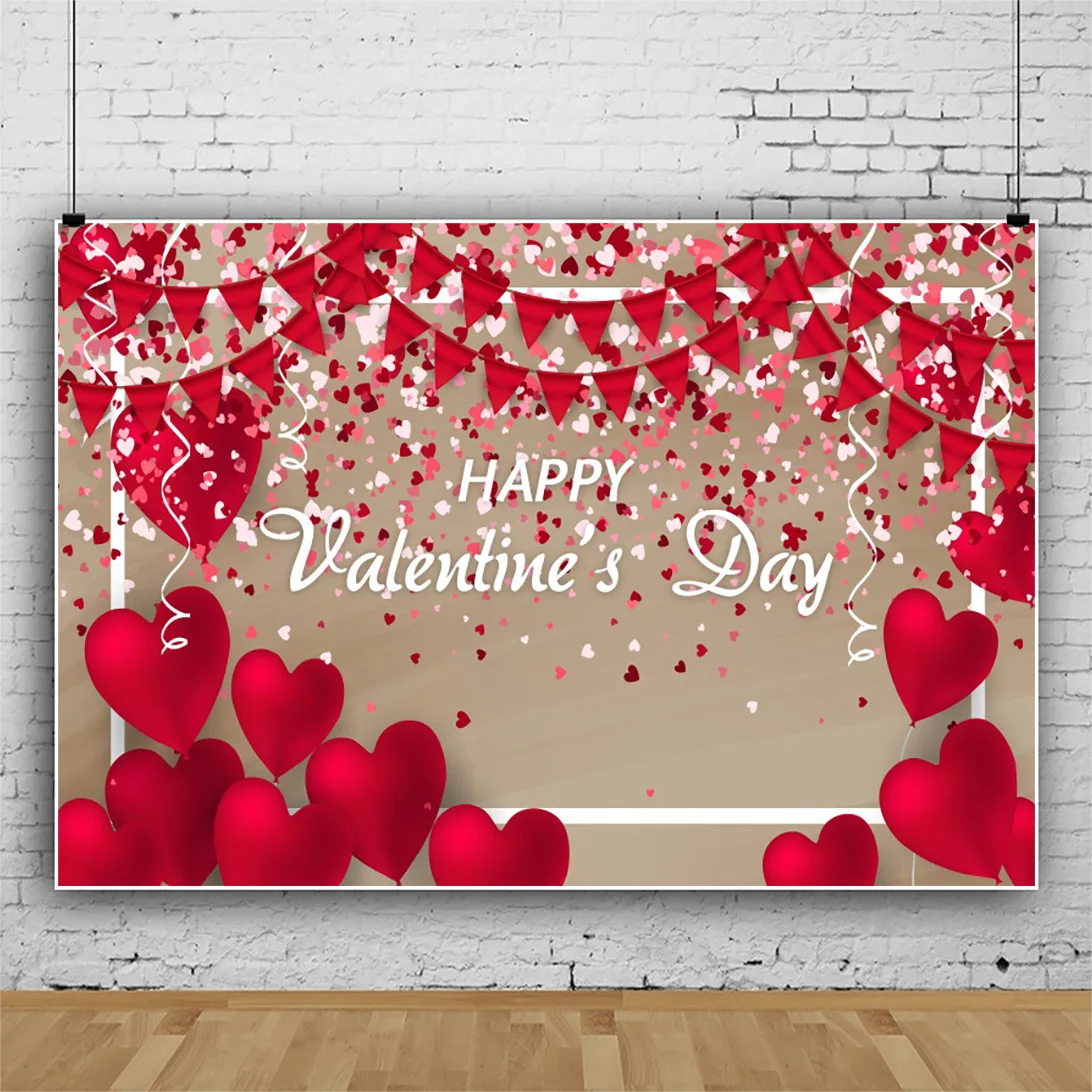 Babyshower Decoration Custom Background Love Balloon Roses Baby Shower Childrens Birthday Party Supplies Backdrops D
