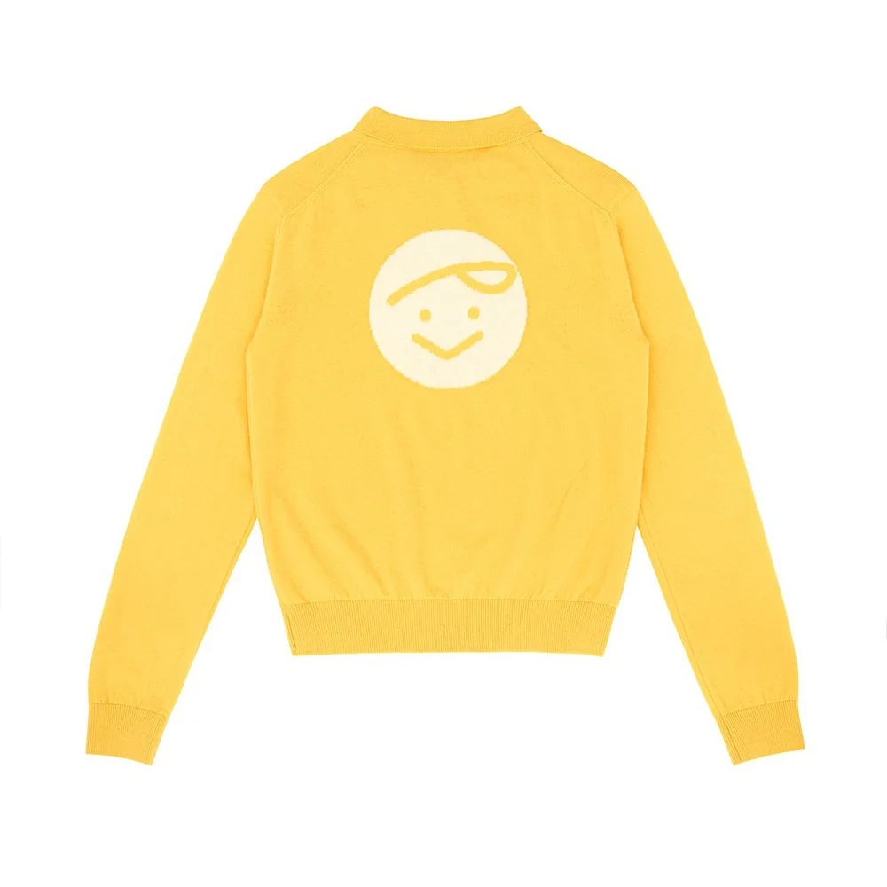 PIVVEE Fashion Design Lapel Pullover Women's Luxury Knitted Sweater Golf New Style Thick Warm Sports Brand Autumn