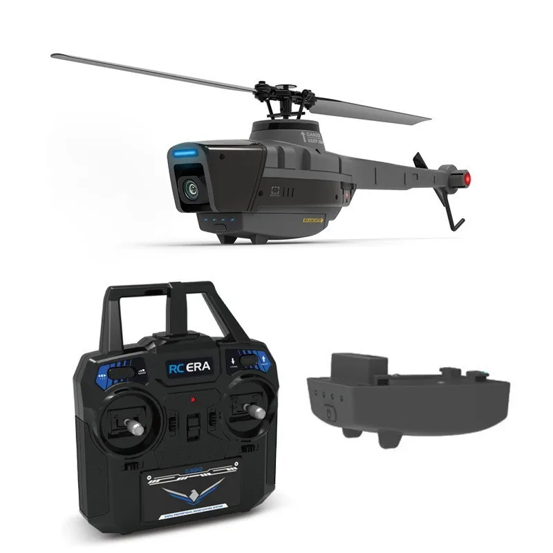 

C128 Four Way Single Blade Aileron Free Helicopter Mini Black Bee Single Blade Aerial Photography Drone Rc Aircraft