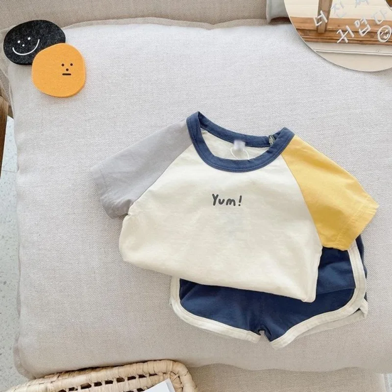 Fall Baby Boy Clothes 1 to 2 Years Handsome Cartoon Letter Sleeveless Vest  + T-shirts + Pants Toddler Outfits Kids Tracksuits - AliExpress