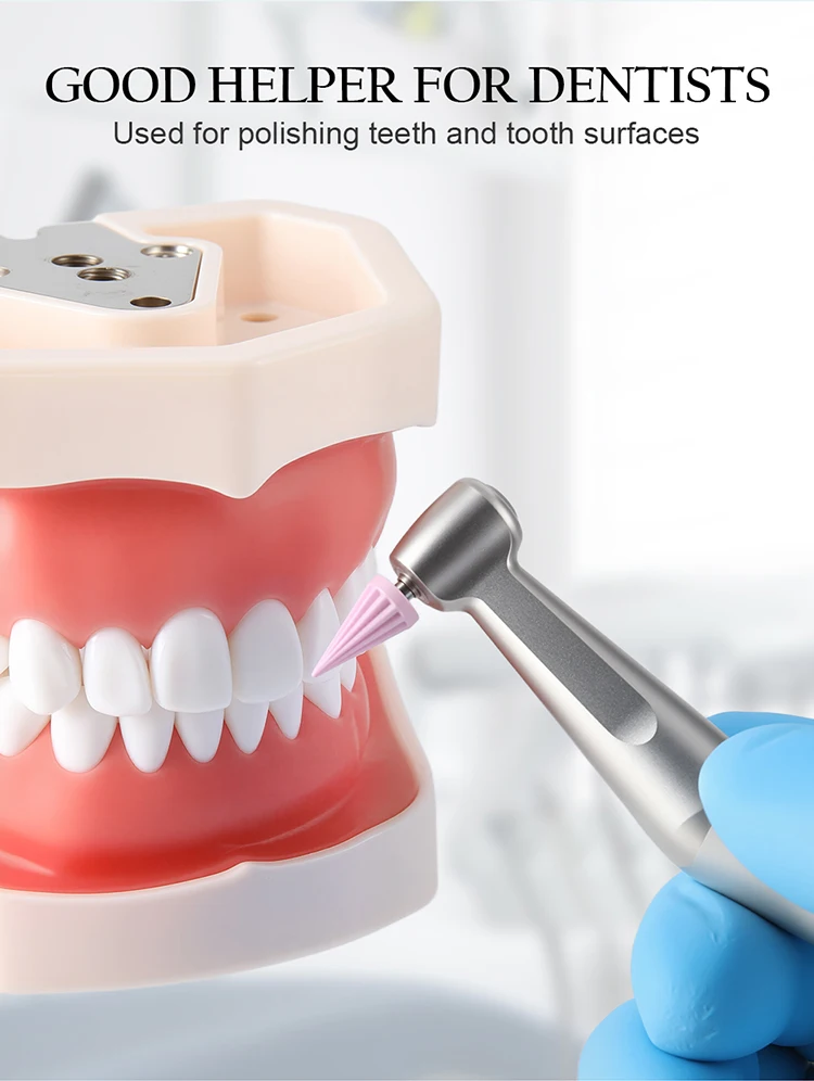 10 teile/satz AZDENT Dental Polieren Tasse Pinsel Zahnarzt Werkzeug Gummi Silikon Konische Prophy Polieren Tasse Zähne Bleaching Produkte – Detail 4