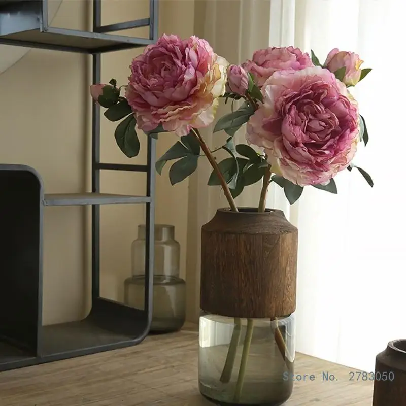 

Realistic Peony Flower Exquisite Peony Flower Beautifully Crafted Peony Flower Ornament Suitable for Elegant Home Decors