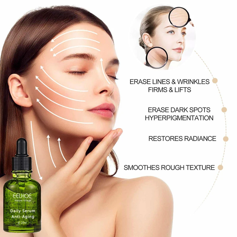 

Anti-Aging Serum Collagen Firming Facial Oil To Remove Wrinkles Fine Lines Dark Spots Moisturizing And Whitening