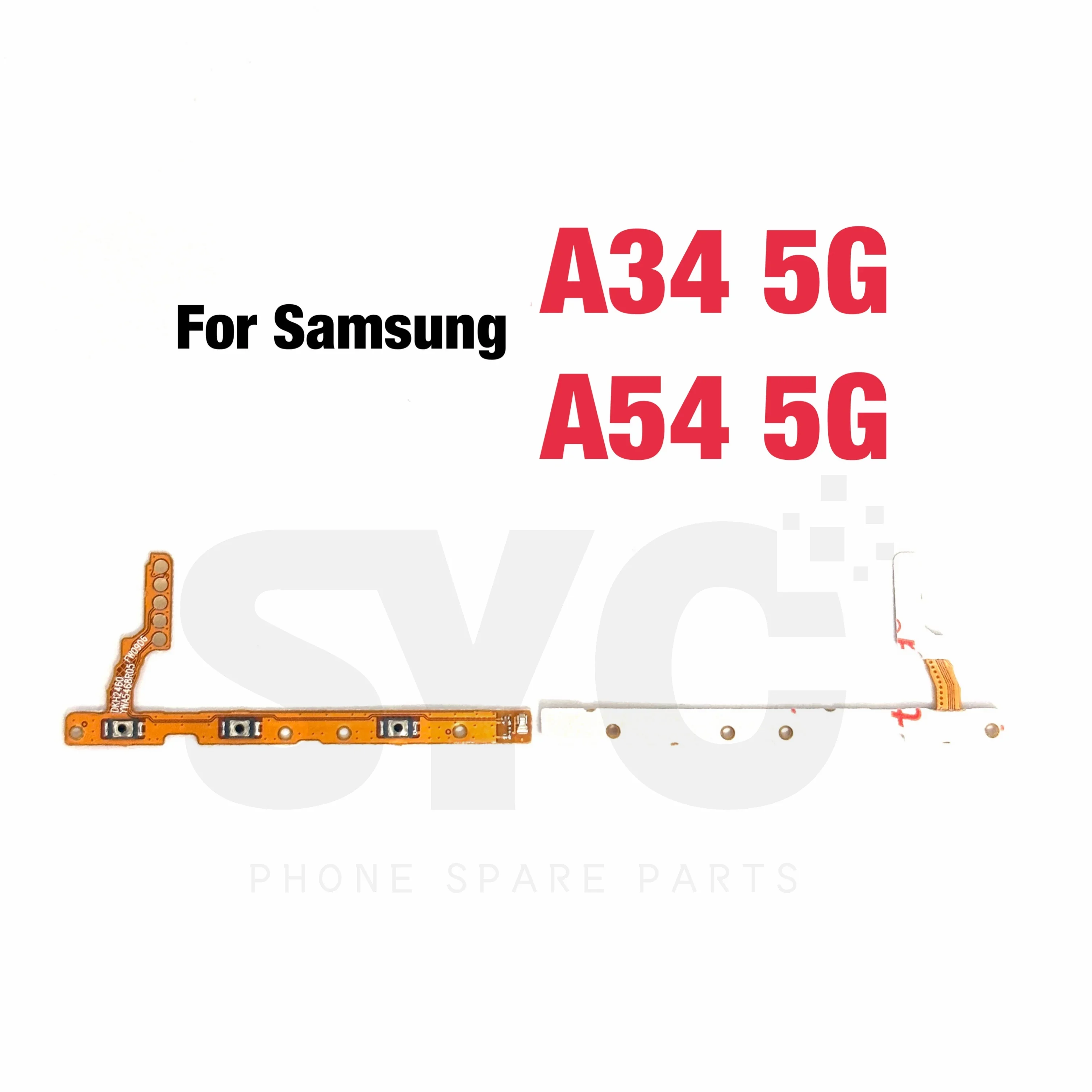 Power and Volume Button Internal Flex Cable Replacement for Samsung Galaxy Phones
