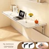 Wall foldable desk wall mounted Folding desk against the wall study Table Home wall hanging computer desk balcony wall bar table 2