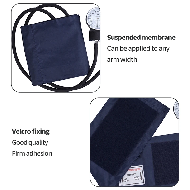 Manual Blood Pressure Monitor Diastolic Sphygmomanometer Double-sided Medical Doctor Stethoscope Sphygmomanometer Cuff Home