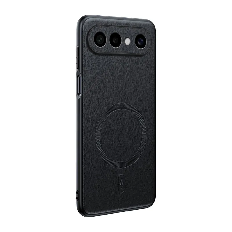 Für VIVO S50 Pro Mini Fall Magnetische Leder Schild Abdeckung Für VIVO S50 Pro Mini Anti-Fingerprint Nicht-Slip PC + TPU – Detail 2
