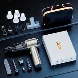 High-Power Portable Handheld Wireless Car Vacuum Cleaner - Strong Suction Mini Cleaning Machine (Max Silver 4hapa bag)