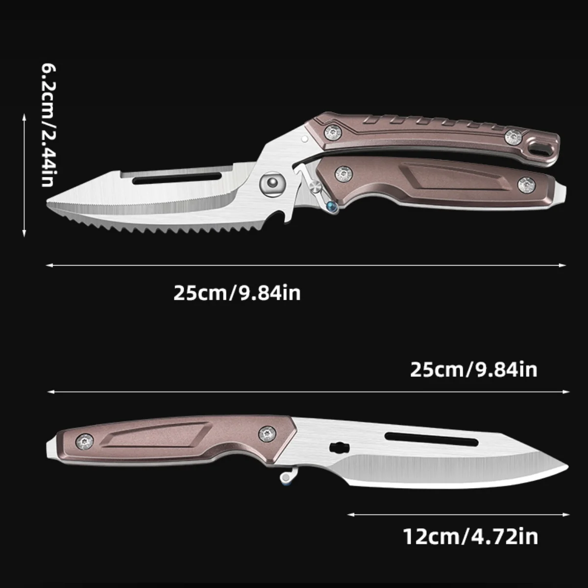 Heavy Duty Stainless Poultry Shears 6