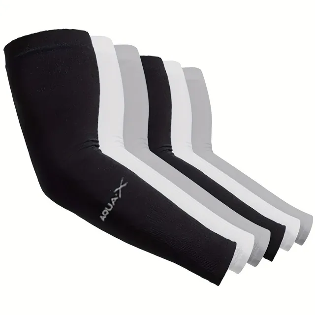 3 Pair of Breathable Sun Protection Sleeves - Breathable & UV Protective Gear for Sports, Driving, & Outdoor Adventures 1