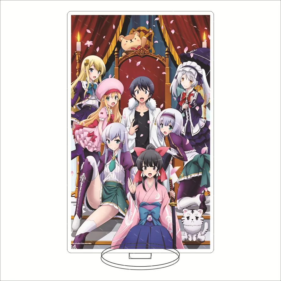 Anime Stand Isekai wa Smartphone to Tomo ni Linze Silhoueska