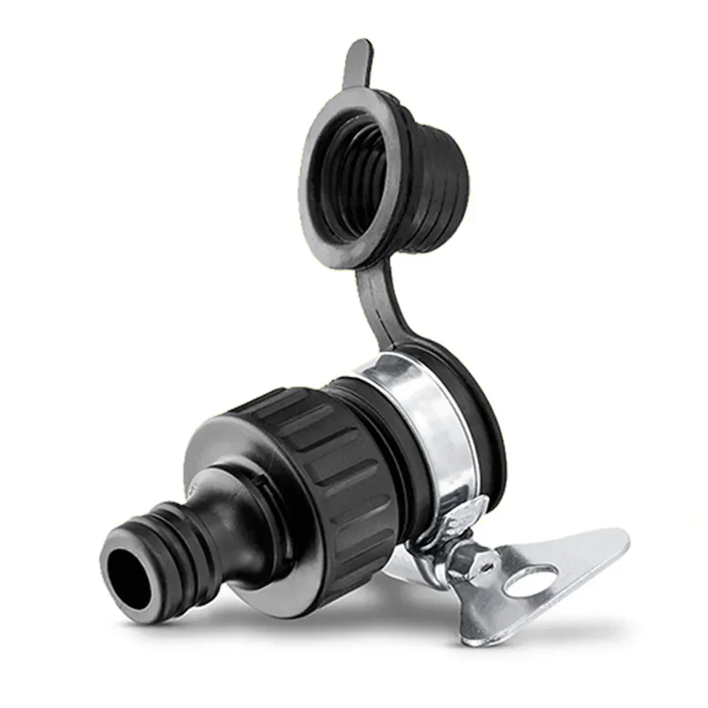 Threadless Tap Adaptor Easy Installation Without Tools Compatible with All Click Systems Fit Various Hose Diameters