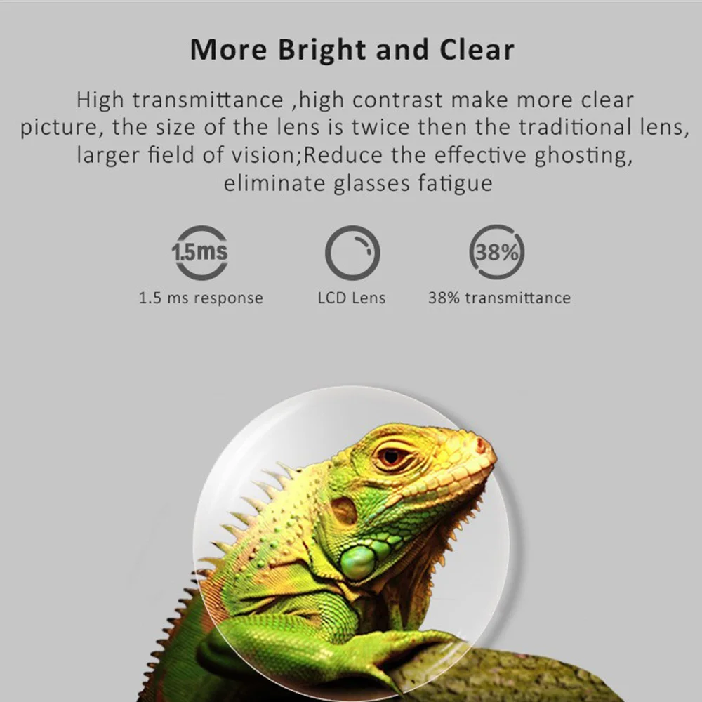 Active Shutter 3d Glasses For Dlp Projectors Usb Rechargeable_voghion.com