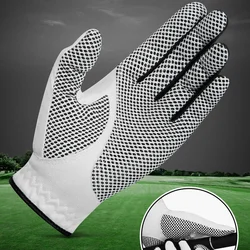 Men's Microfiber Breathable Golf Gloves with Non - Slip Grip - Soft & Comfortable - 22 (1pcs blue left)