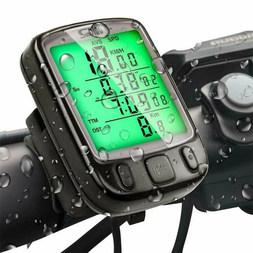 

Bicycle Computer Waterproof Digital LCD Cycle Bike Computer Stopwatch Wire Odometer Speedometer Cycling Bicycle Accessories WKBM