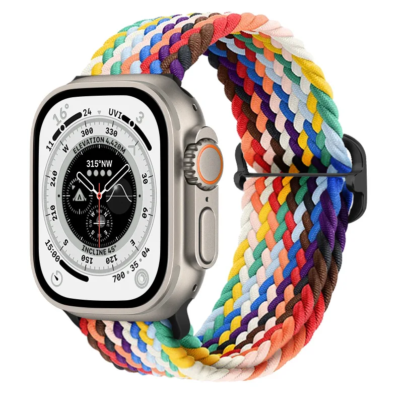 Braided Nylon Strap for Smartwatch - Versatile Size Options