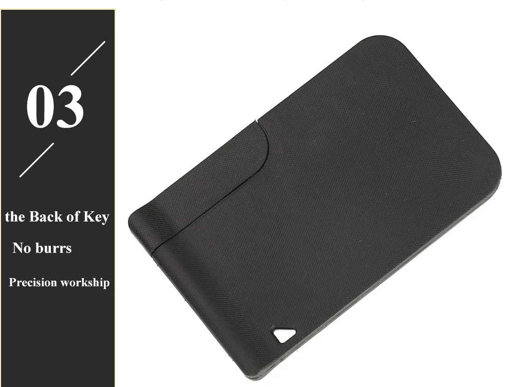 Jingyuqin 5 Stück 3 Tasten 433 MHz ID46 PCF7947 Chip & Insert Small Blade Remote Smart Key Card für Renault Megane Scenic Grand – Detail 13