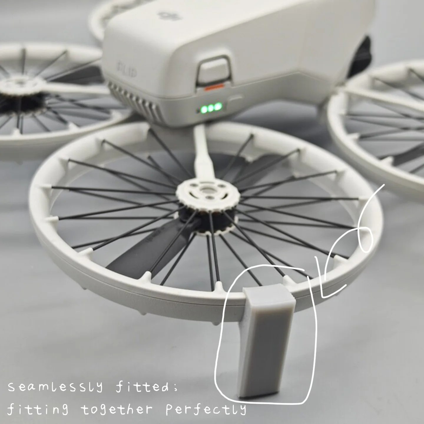 Rallonges Train d'Atterrissage Drone - Lot de 4 - Stabilité Améliorée