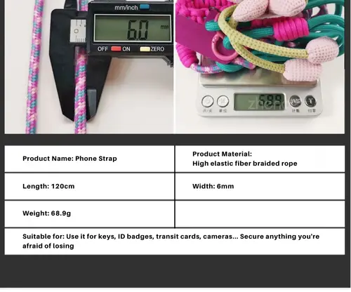 Creative Cartoon Mobile Phone Universal Lanyard Crossbody Long Rope Lanyard Rope Cartoon Decorative Pendant Accessories - Image 5