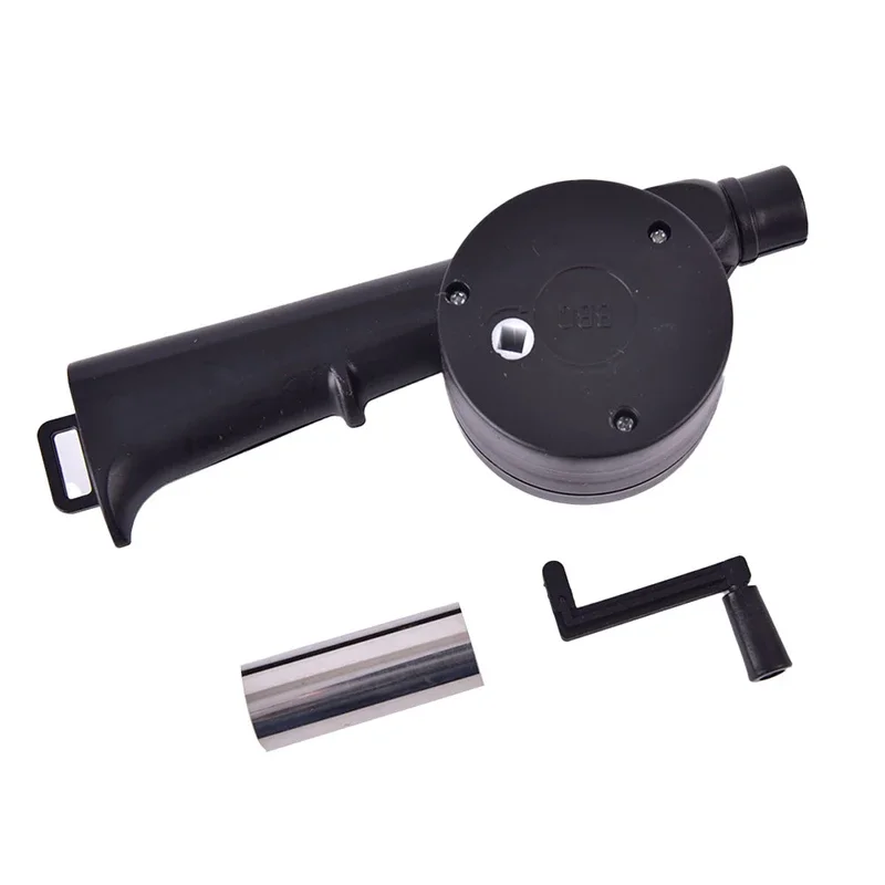 

1PC Fire Bellows Hand Crank Tool Outdoor Cooking BBQ Fan Air Blower for Barbecue for Picnic Camping