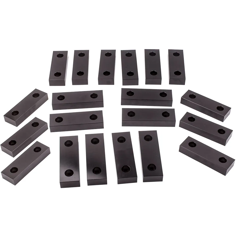 

6x2x1 дюймовые Реверсивные алюминиевые мягкие челюсти для курта 6 дюймов (10 наборов челюстей)