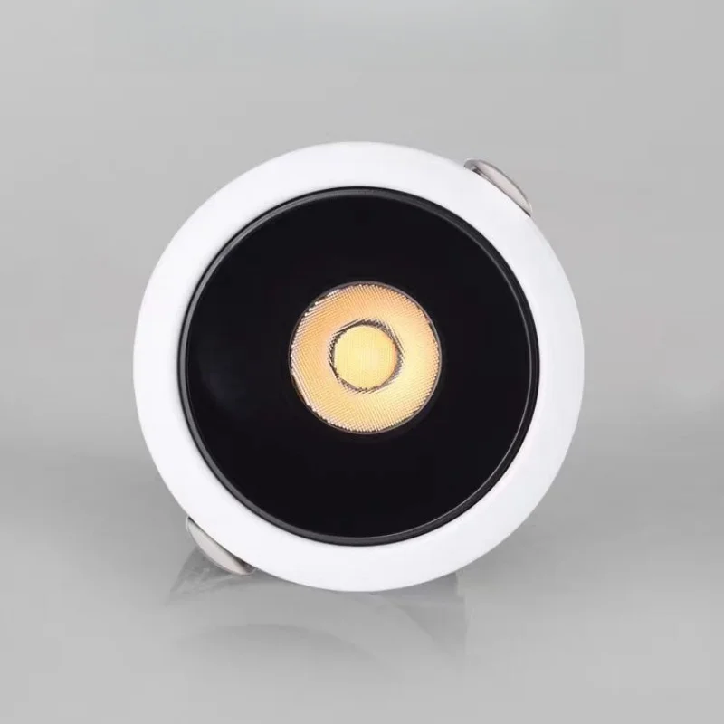 Description Picture 2 of itemLED Recessed Spotlight COB Downlight 12W Deep Anti-glare Ceiling Light Angle Adjustable Downlight AC220V Home Lighting
